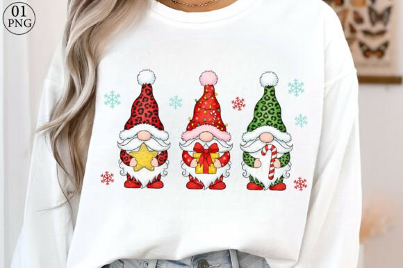 Christmas Gnome Png: Charming Gnomes Design for Festive Creations