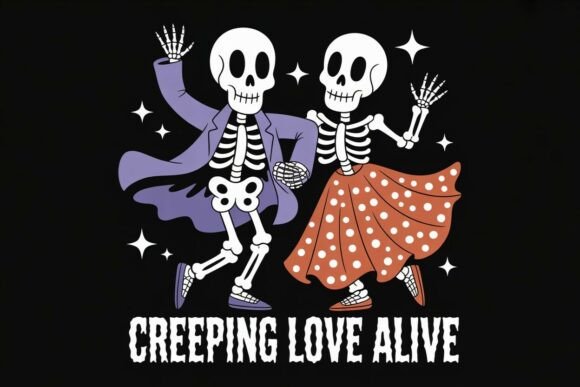 Creeping Love Alive: A Spooky Design for Year-Round Romance