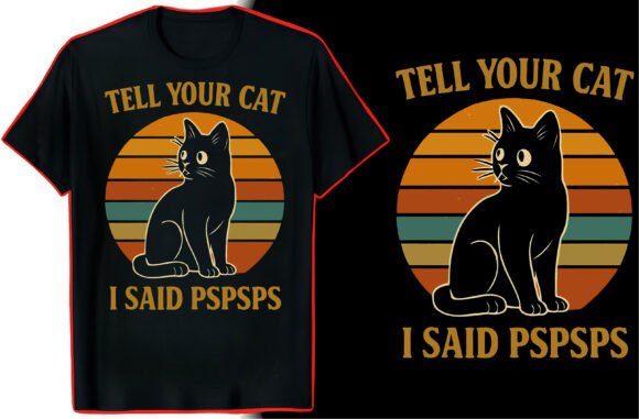 Designing with the Black Cat Lover T-Shirt Design: A Creative Guide