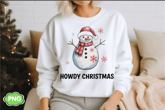 Howdy Christmas PNG Design: Your Festive Instant Download