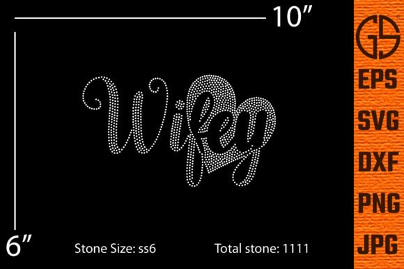 Sparkling Script: How to Use Wifey Rhinestone Typography in Your Projects